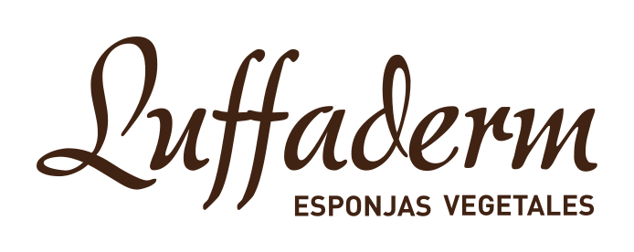 Logotipo de luffaderm. Esponjas vegetales. Proyecto de inclusión laboral para mujeres con discapacidad intelectual de EVD Galicia